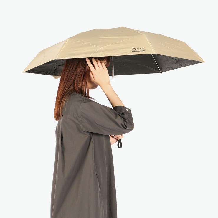 訳アリ　ダンヒル　シグネチャー　総柄　折りたたみ傘付き　レザー　リュック　茶色 クーポン】【Wpc.公式】雨傘 UNISEX バックプロテクト