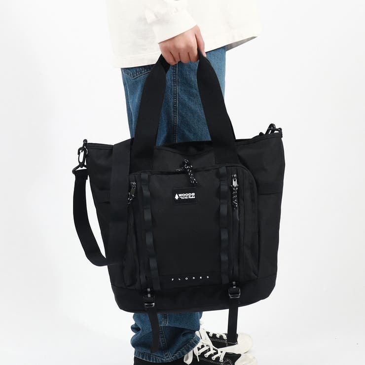 Black | WOODSField トートバッグ ウッズフィールド | ギャレリア Bag＆Luggage