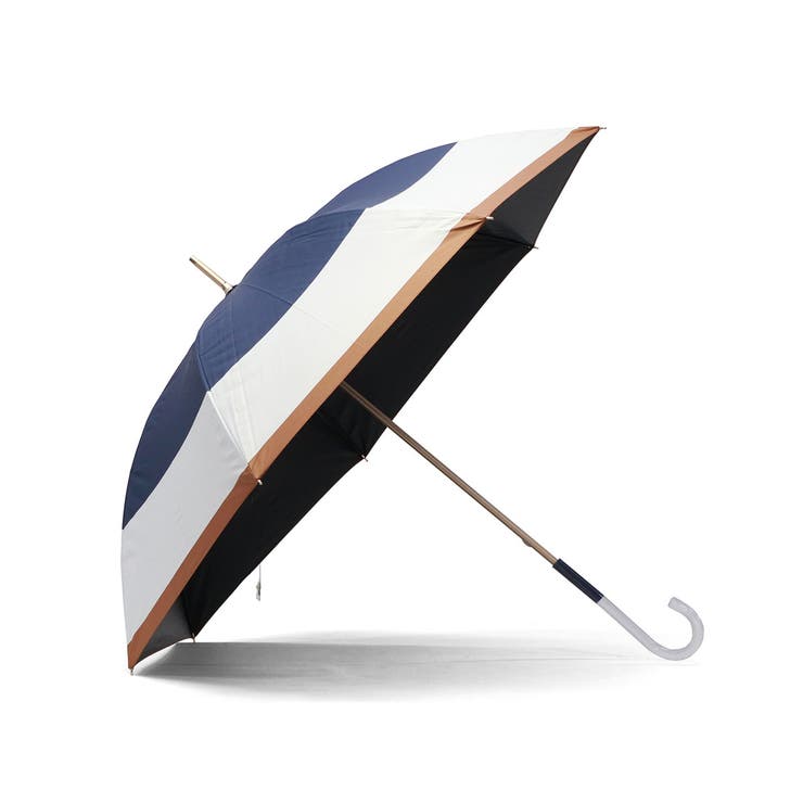 ブロックボーダープルシャンブルー | ウォーターフロント 傘 Waterfront | ギャレリア Bag＆Luggage