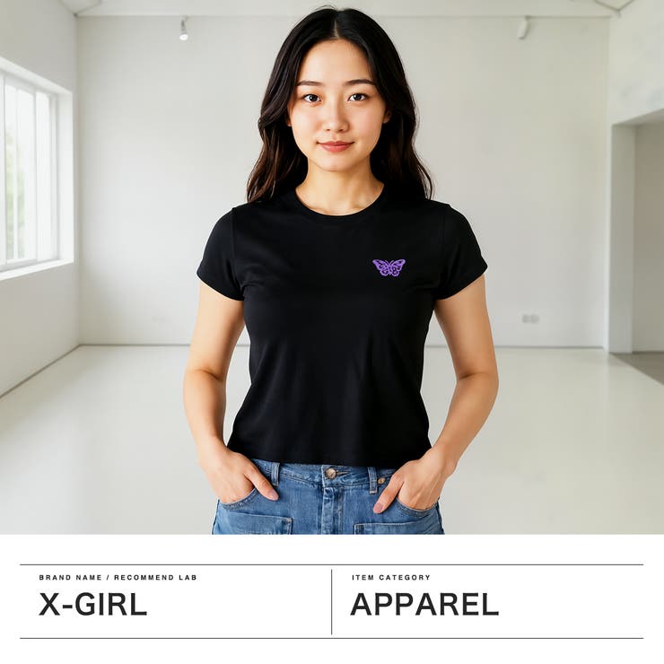 エックスガール Tシャツ Xgirl | ギャレリア Bag＆Luggage | 詳細画像2 