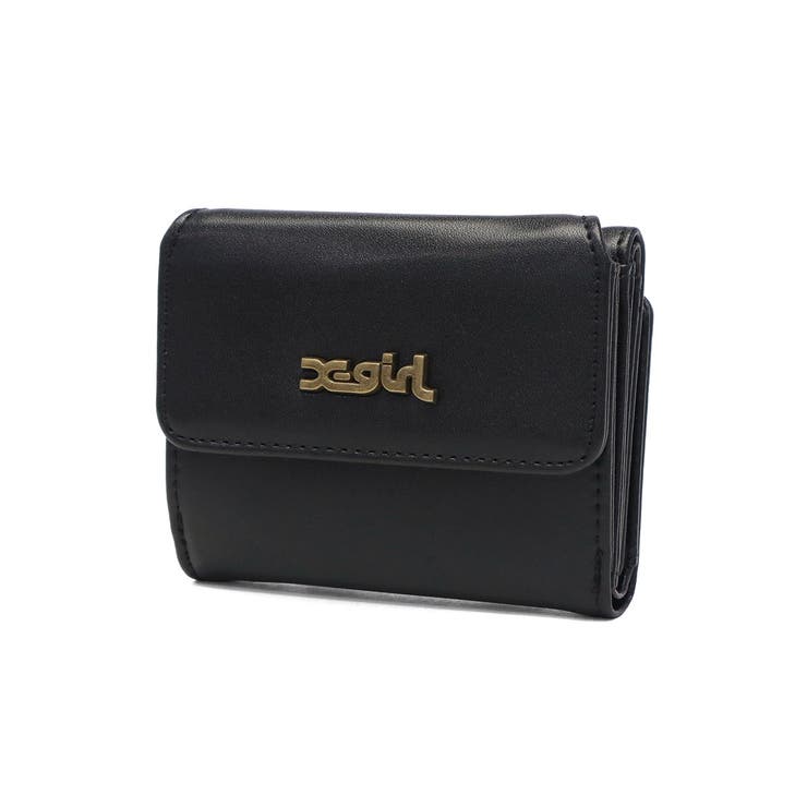 BLACK | エックスガール 三つ折り財布 X | ギャレリア Bag＆Luggage