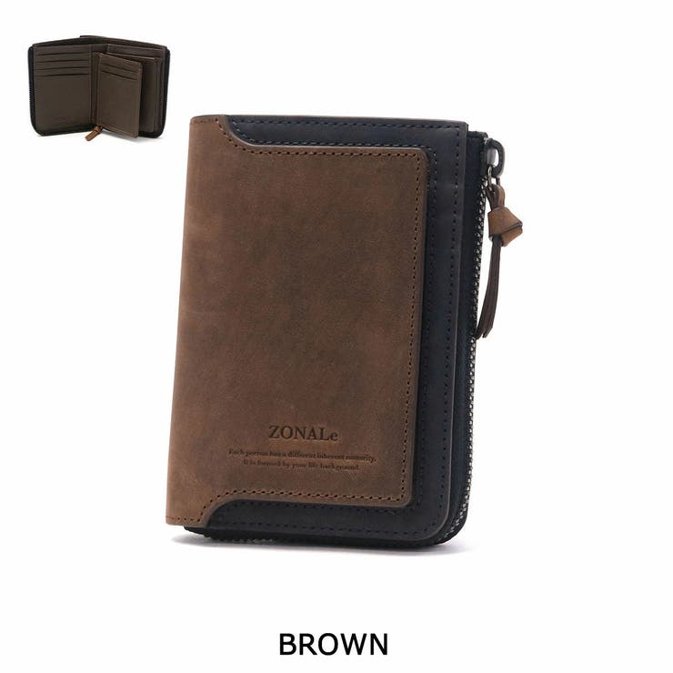 ブラウン | ゾナール 二つ折り財布 メンズ | ギャレリア Bag＆Luggage