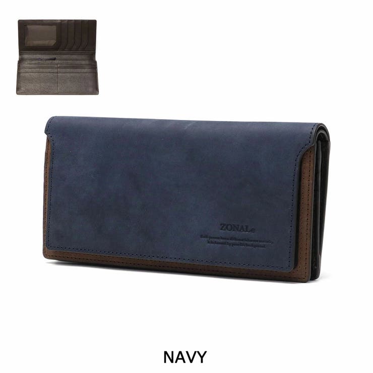 ネイビー | ゾナール 長財布 メンズ | ギャレリア Bag＆Luggage