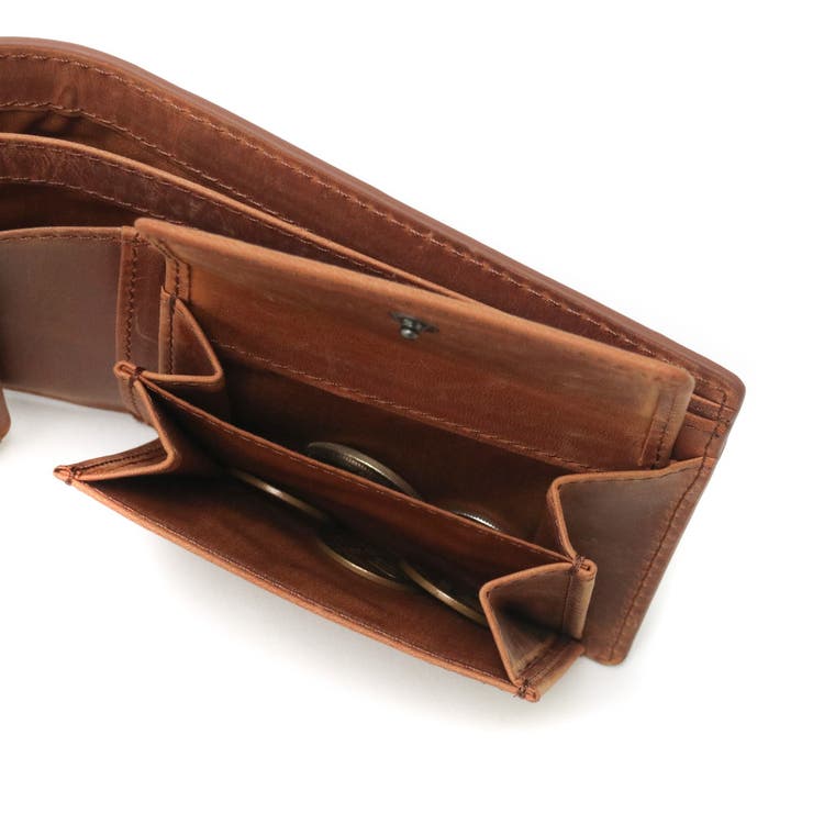 ZONALe ゾナーレ ゾナール 財布 茶 brown ブラウン バーガンディ