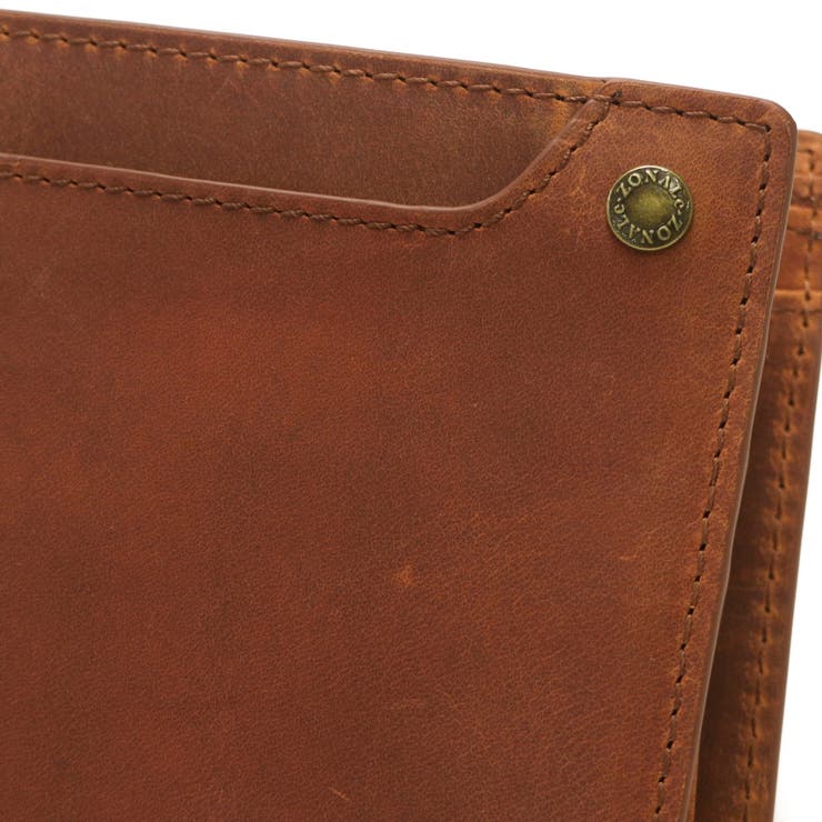 ZONALe ゾナーレ ゾナール 財布 茶 brown ブラウン バーガンディ ZONALe ゾナール 長財布 財布 本革 革 レザー メンズ レディース