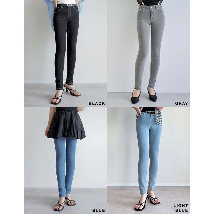 ストレッチスキニーデニムパンツ | Re:EDIT | 詳細画像9 