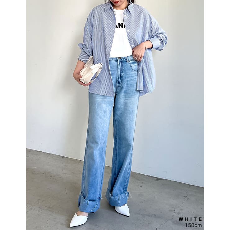 [小さい/大きいサイズ有]クリアベルトポインテッドトゥVカットミュール | Re:EDIT | 詳細画像24 