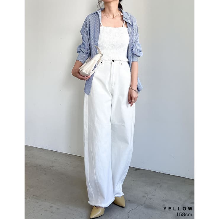 [小さい/大きいサイズ有]クリアベルトポインテッドトゥVカットミュール | Re:EDIT | 詳細画像32 