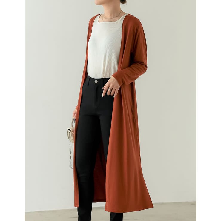 2丈から選べるロングカーディガン | Re:EDIT | 詳細画像5 