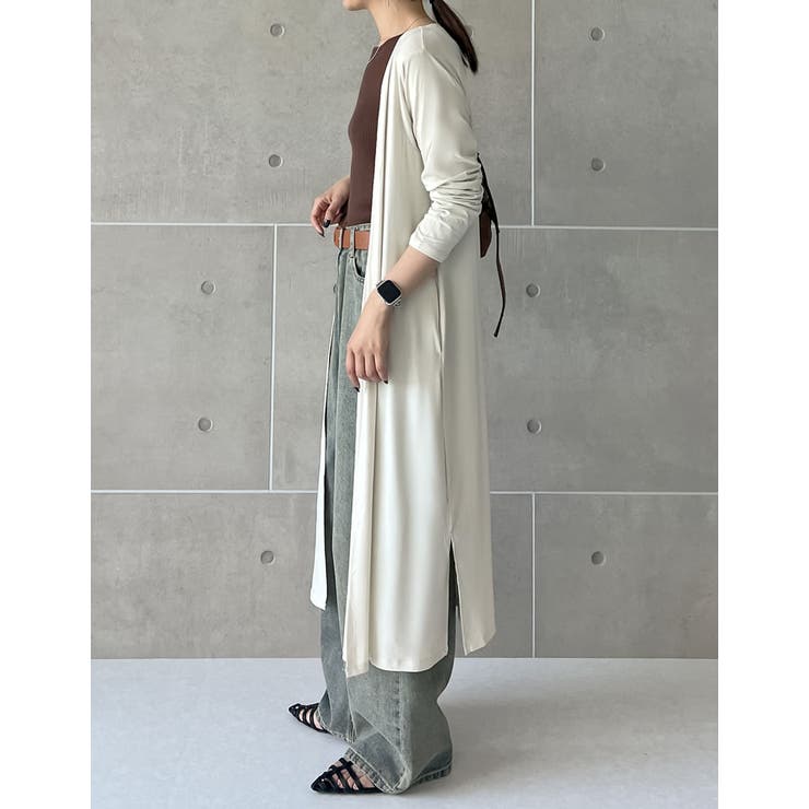 2丈から選べるロングカーディガン | Re:EDIT | 詳細画像27 