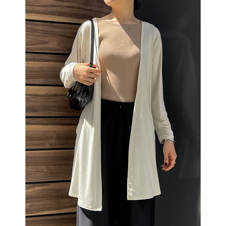 2丈から選べるロングカーディガン | Re:EDIT | 詳細画像34 