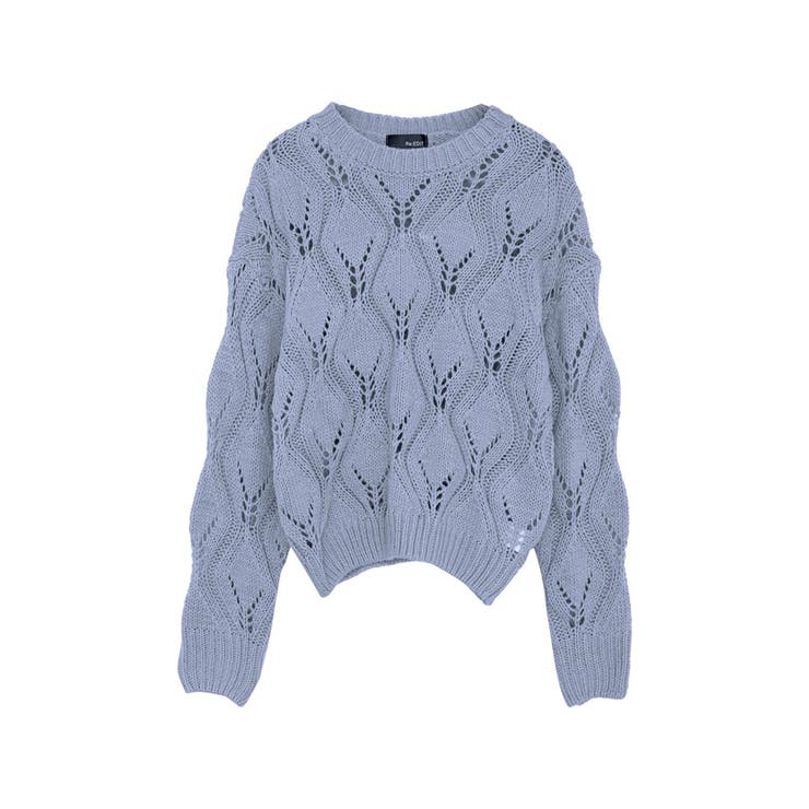 ひと味違う大人の女性の飾り編み かぎ編みニットトップス トップス 品番 Gs Re Edit リエディ のレディースファッション通販 Shoplist ショップリスト