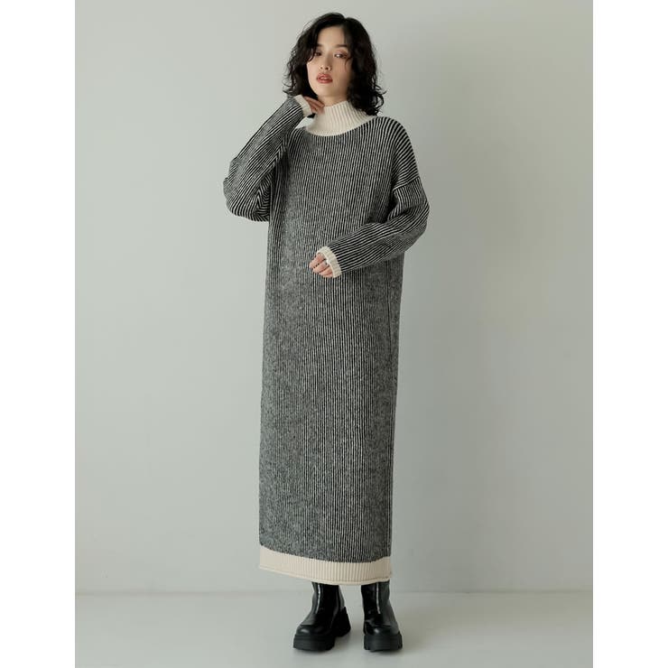 大人気ワンピがリバイバル 大人のふんわりニットワンピ 品番 Gs Re Edit リエディ のレディースファッション通販 Shoplist ショップリスト