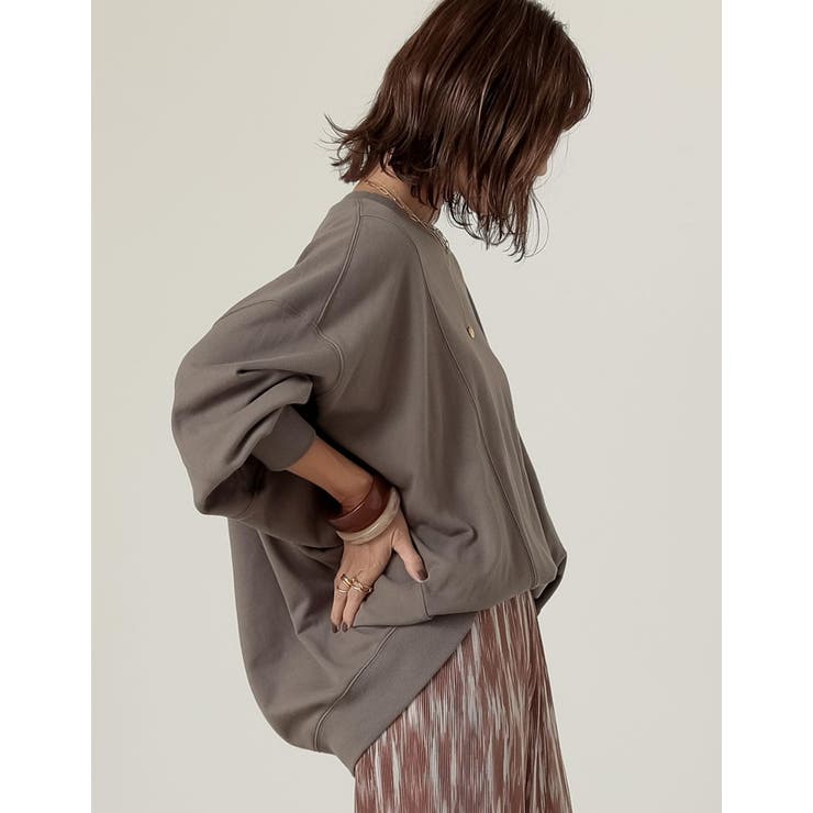 親子ペアで着られるボリュームたっぷりのドルマンプルオーバー | Re:EDIT | 詳細画像13 