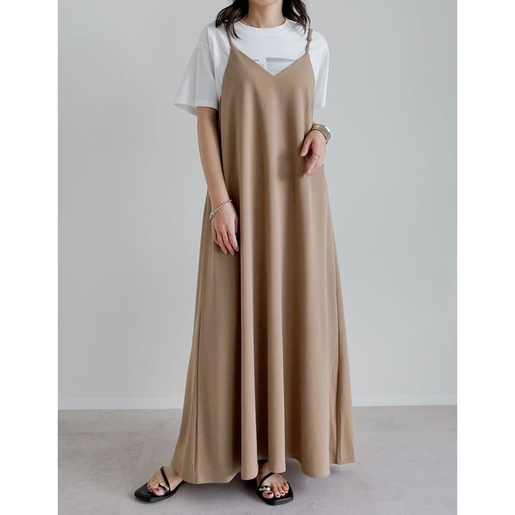 ジョーゼットポンチフレアキャミワンピース | Re:EDIT | 詳細画像16 