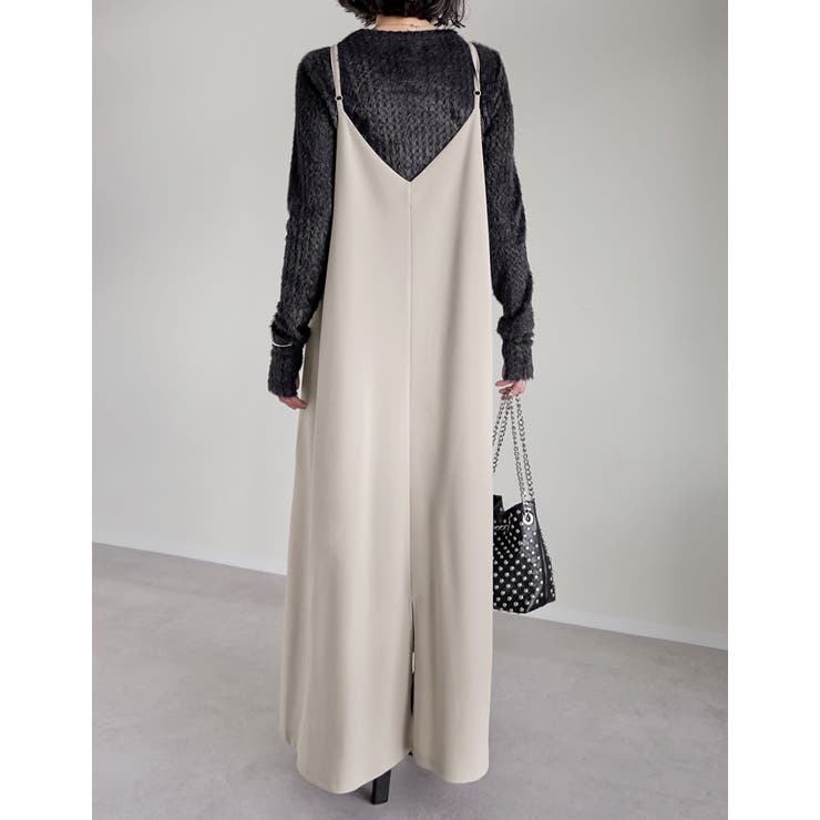 ジョーゼットポンチフレアキャミワンピース | Re:EDIT | 詳細画像31 