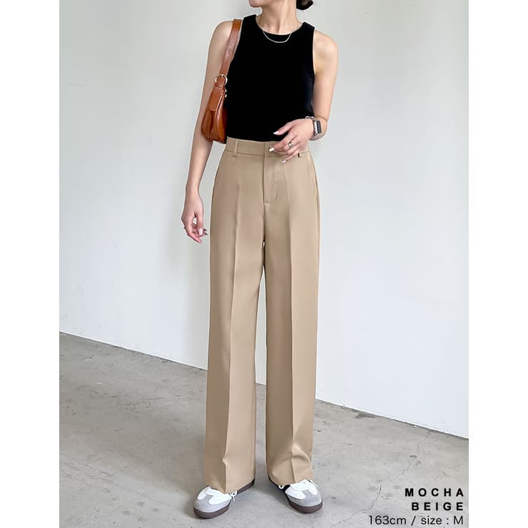 あ〜きゃん♬様　４点おまとめ 楽天市場】カットツイルセンタープレスカラースラックスレディース