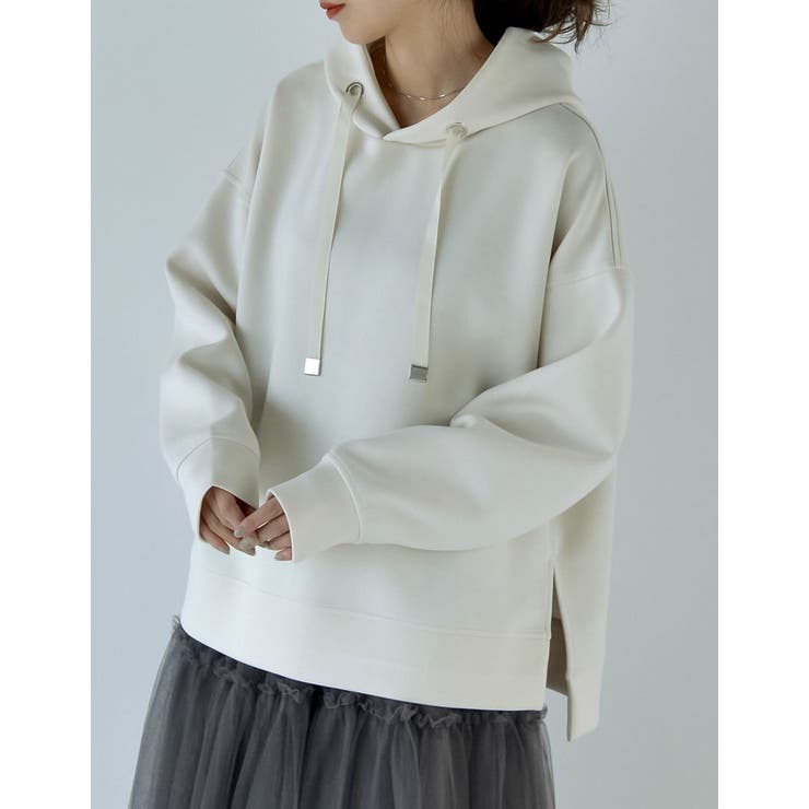 [累計販売枚数2.3万枚][イージーケア]オーバーサイズダンボールパーカー | Re:EDIT | 詳細画像9 