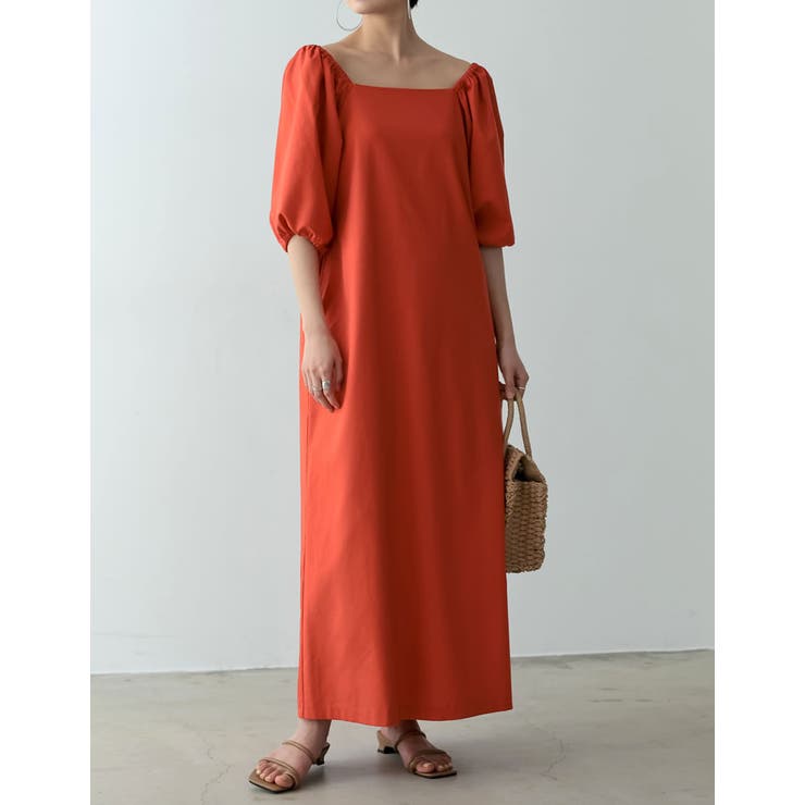 1枚で上品なコーデが完成する旬のリネンワンピース 品番 Gs Re Edit リエディ のレディースファッション通販 Shoplist ショップリスト