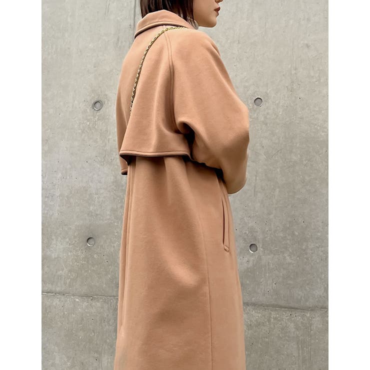 パイピングデザインが旬のオーバーサイズコート | Re:EDIT | 詳細画像9 