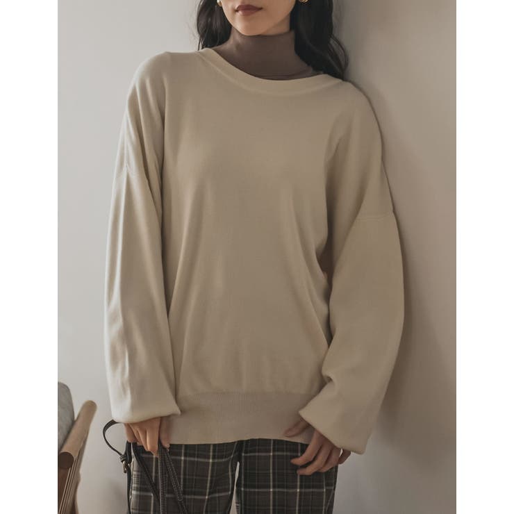 前後2WAYミラノリブニットカーディガン トップス カーディガン | Re:EDIT | 詳細画像24 