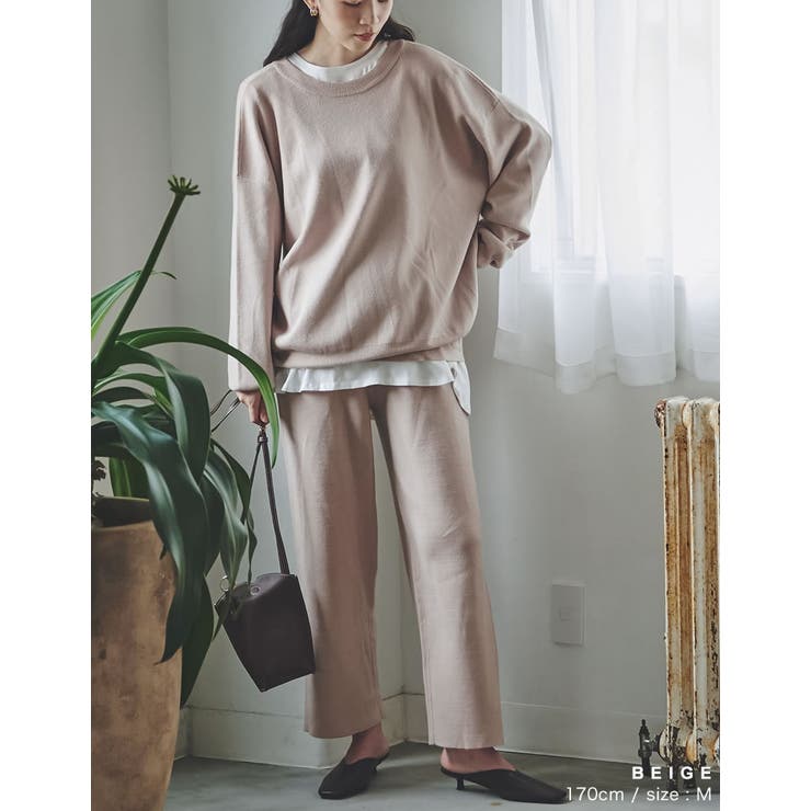 前後2WAYミラノリブニットカーディガン トップス カーディガン | Re:EDIT | 詳細画像29 