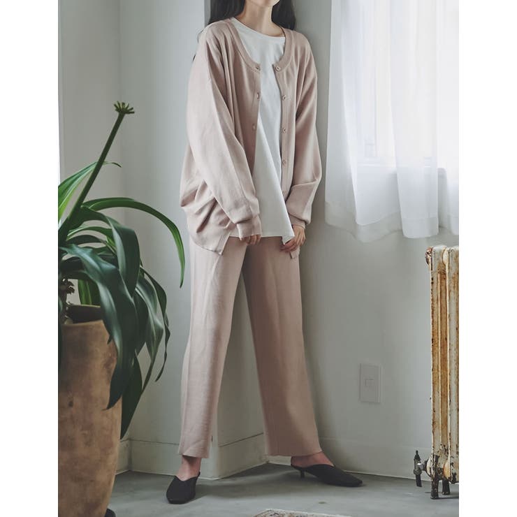 前後2WAYミラノリブニットカーディガン トップス カーディガン | Re:EDIT | 詳細画像30 