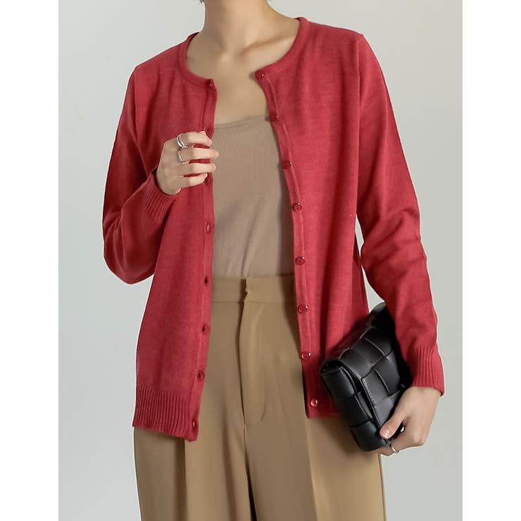 コーデを華やかに彩るカラーカーデ 先染めカシミヤタッチカーディガン トップス 品番 Gs Re Edit リエディ のレディースファッション通販 Shoplist ショップリスト