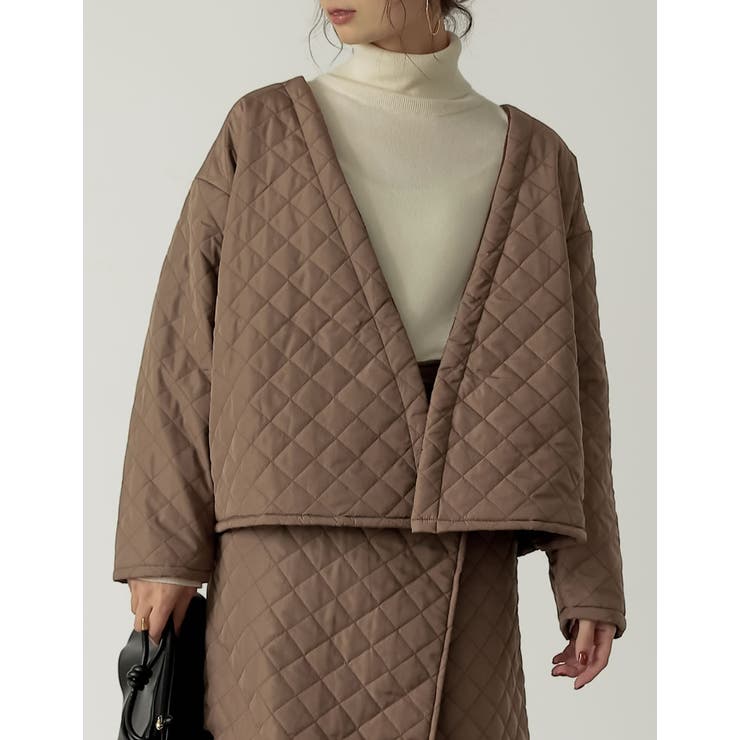 旬の要素を詰め込んだキルティングジャケット | Re:EDIT | 詳細画像4 