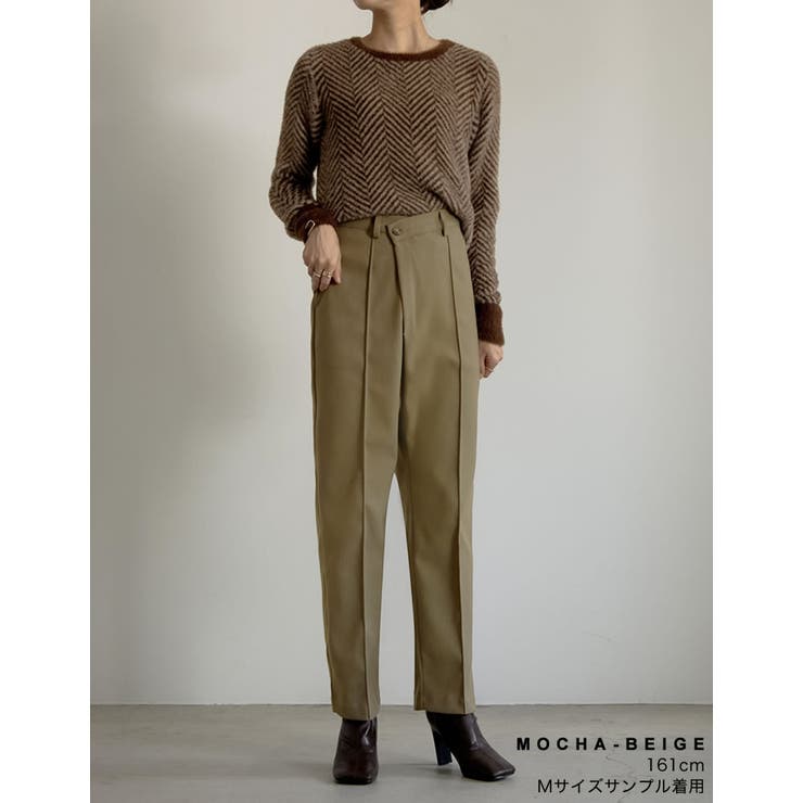 オンオフ使える大人のリラックスカラーパンツ | Re:EDIT | 詳細画像14 