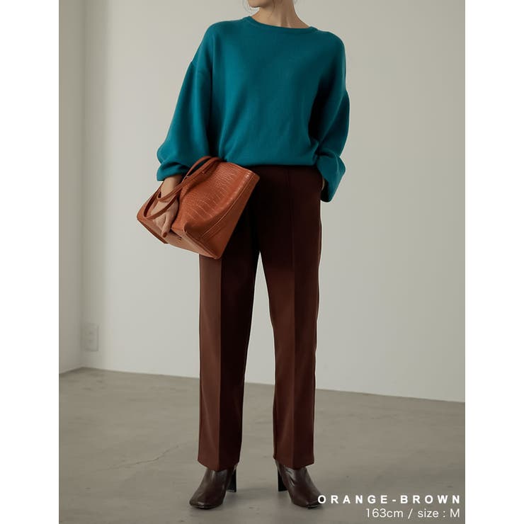 オンオフ使える大人のリラックスカラーパンツ | Re:EDIT | 詳細画像16 