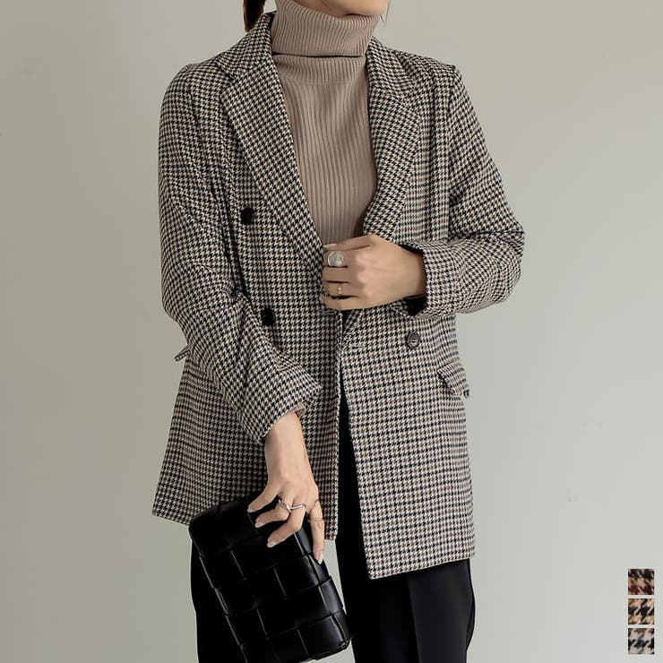 マニッシュな大人コーデが仕上がるチェックジャケット 品番 Gs Re Edit リエディ のレディース ファッション通販 Shoplist ショップリスト