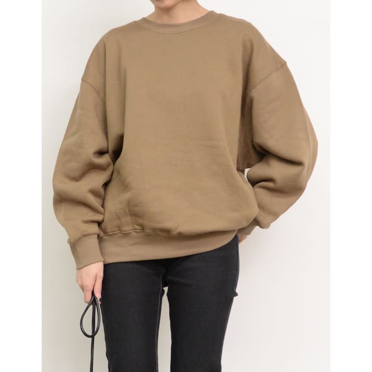 丸みのあるシルエットのサイドリブスウェット | Re:EDIT | 詳細画像8 