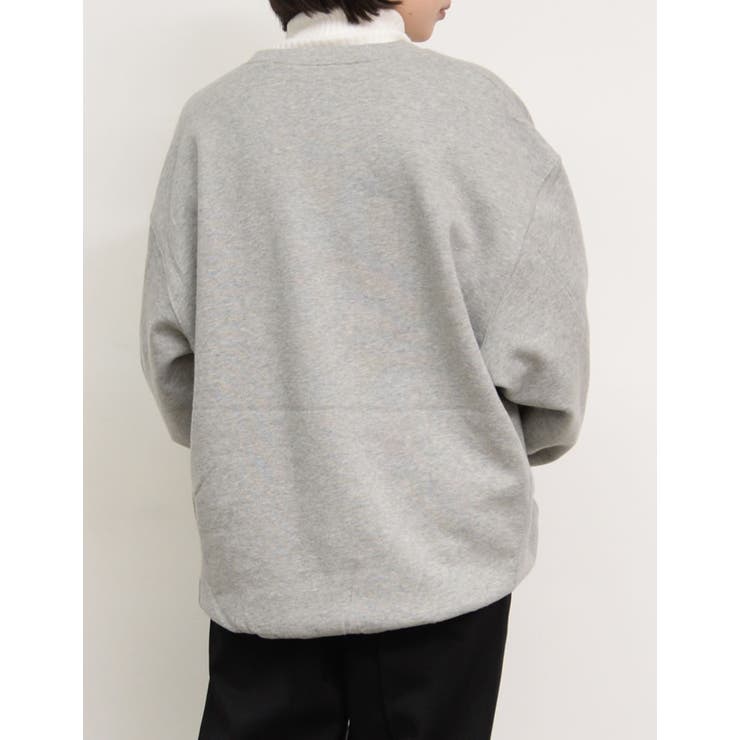 丸みのあるシルエットのサイドリブスウェット | Re:EDIT | 詳細画像25 