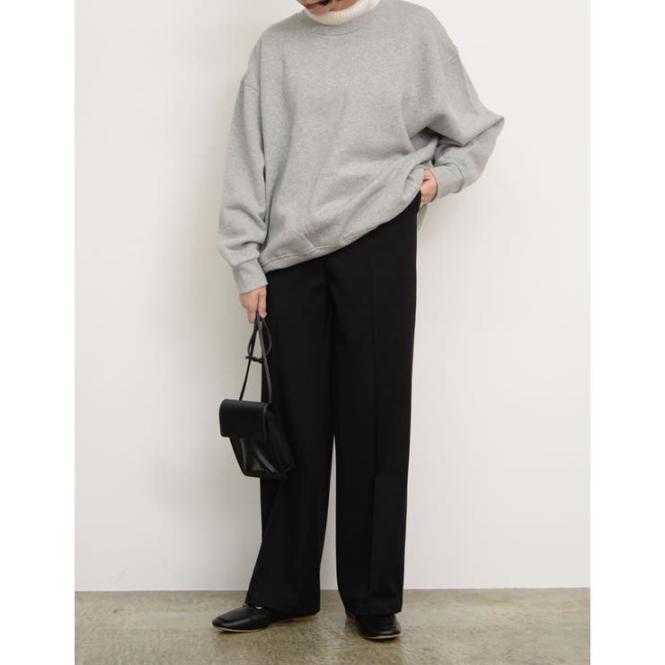 丸みのあるシルエットのサイドリブスウェット | Re:EDIT | 詳細画像26 