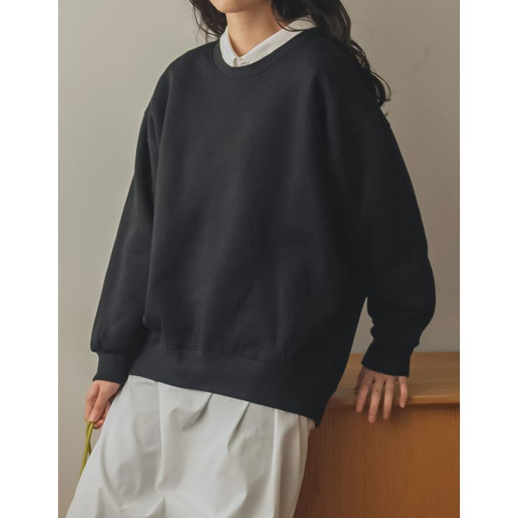 丸みのあるシルエットのサイドリブスウェット | Re:EDIT | 詳細画像32 