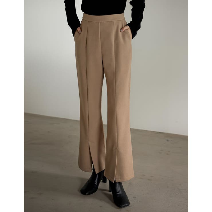 sheller ツイードフレアパンツ 楽天市場】サスペンダー付き ウエストパール フレアパンツ le