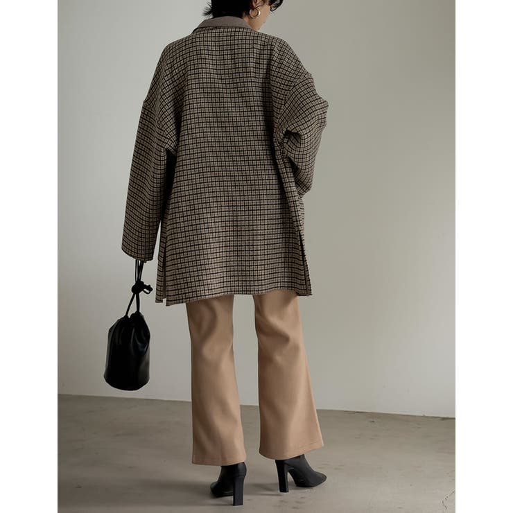 メルトンセンターベンツキックフレアパンツ パンツ パンツ | Re:EDIT | 詳細画像15 