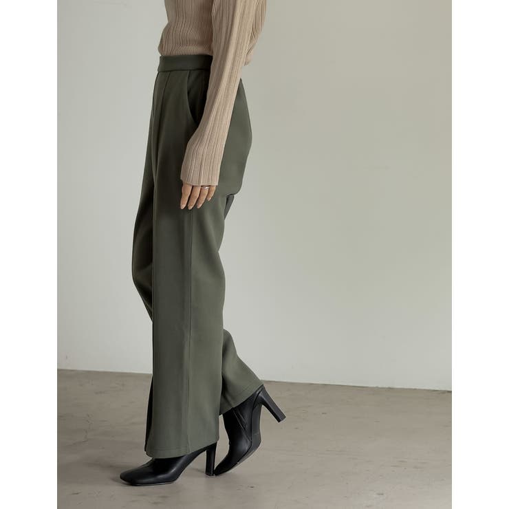 メルトンセンターベンツキックフレアパンツ パンツ パンツ | Re:EDIT | 詳細画像17 