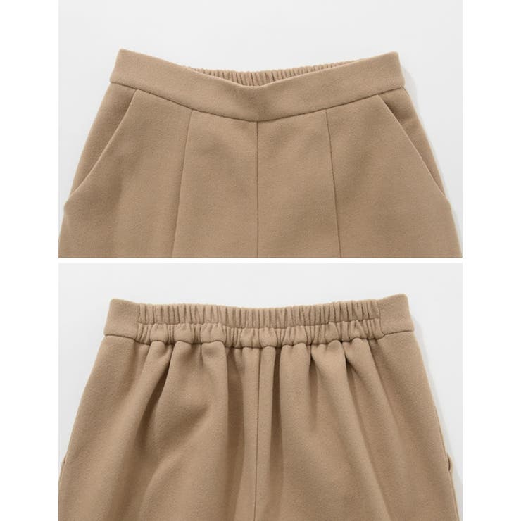 メルトンセンターベンツキックフレアパンツ パンツ パンツ | Re:EDIT | 詳細画像31 