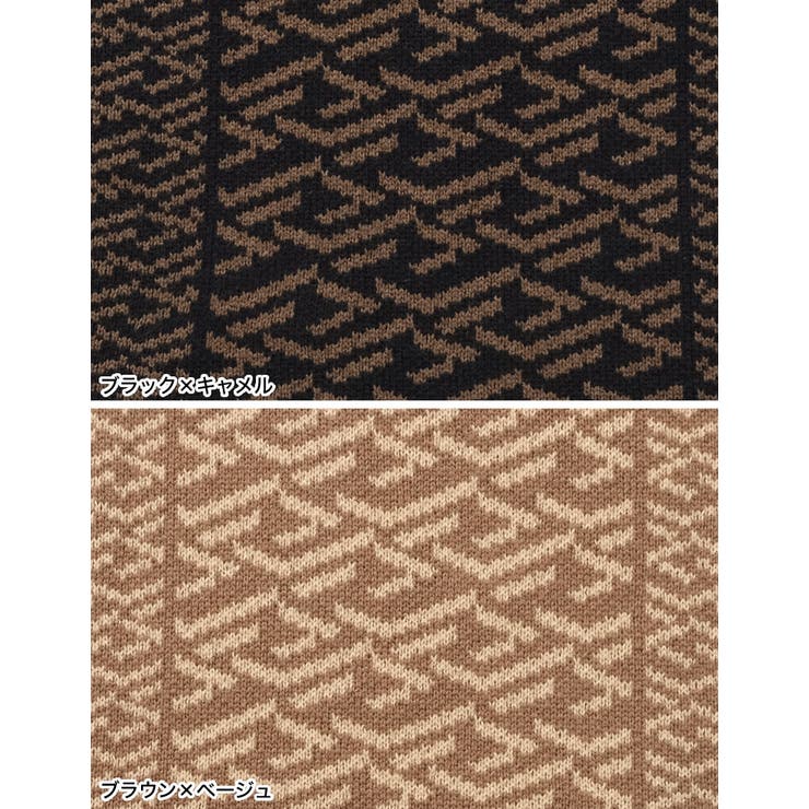 モードかつ洗練された雰囲気のニットスカート [低身長サイズ有]グラフィックジャガ… | Re:EDIT | 詳細画像18 