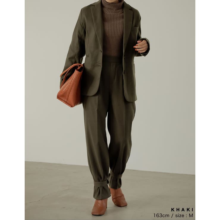 大人のきちんと感を叶えてくれるカラージャケット | Re:EDIT | 詳細画像16 