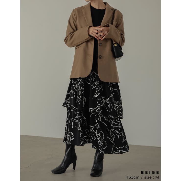 大人のきちんと感を叶えてくれるカラージャケット | Re:EDIT | 詳細画像21 