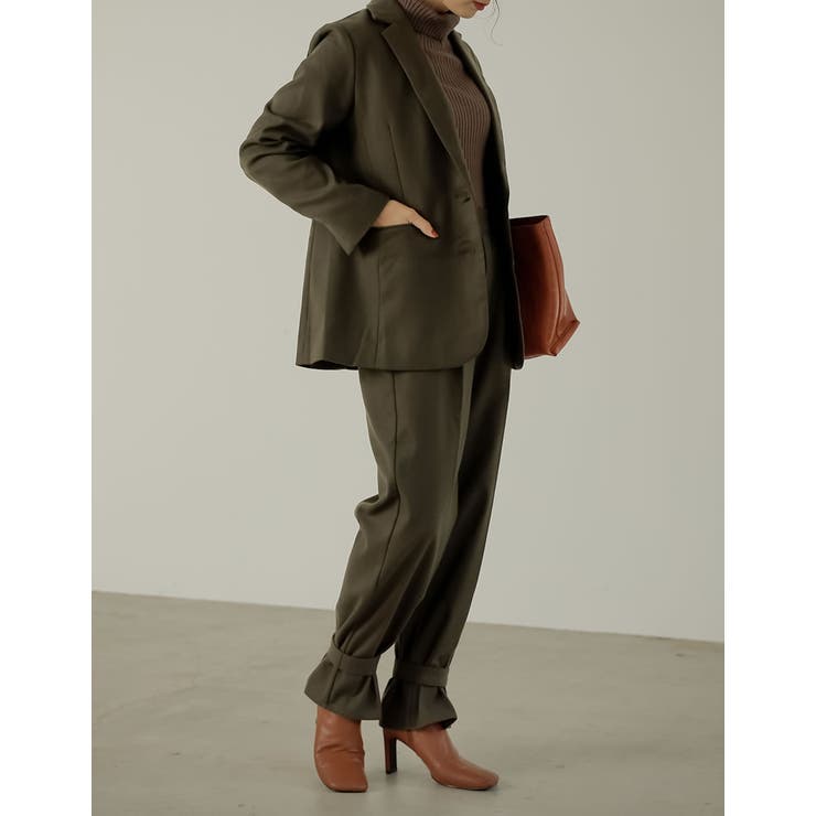 大人のきちんと感を叶えてくれるカラージャケット | Re:EDIT | 詳細画像32 