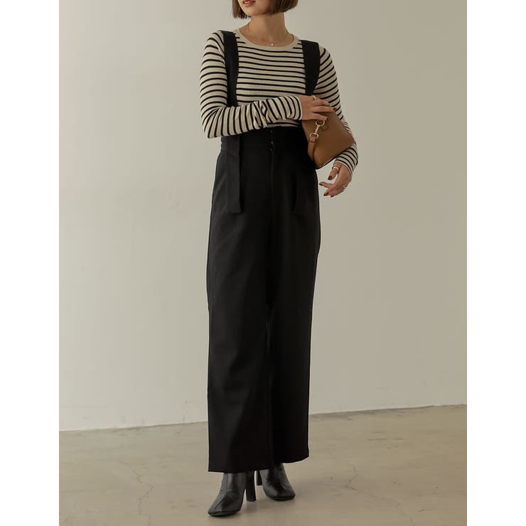 美シルエット×ストレスフリーなハイウエストパンツ [低身長 高身長サイズ有]2W… | Re:EDIT | 詳細画像28 