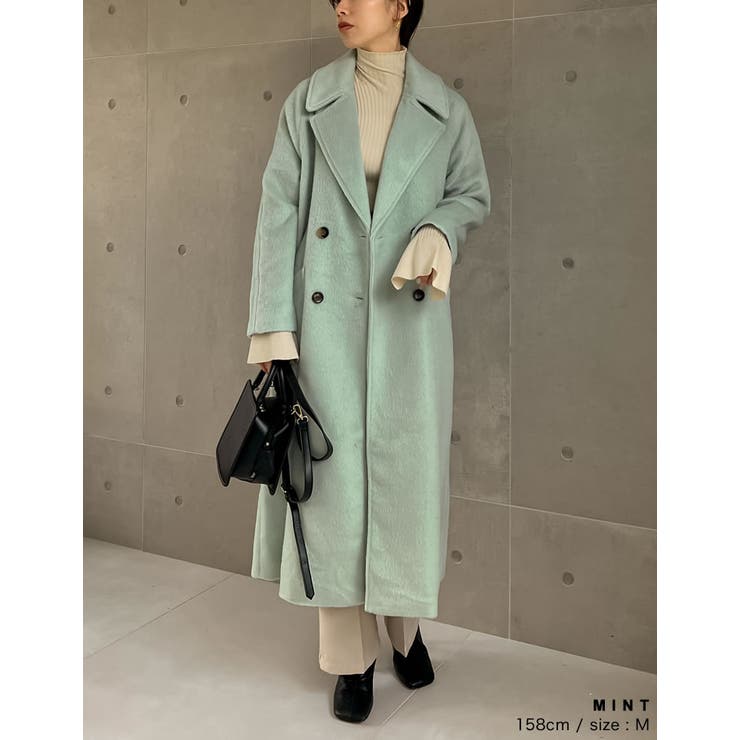 ビックカラーが効いたチェスターコート | Re:EDIT | 詳細画像16 