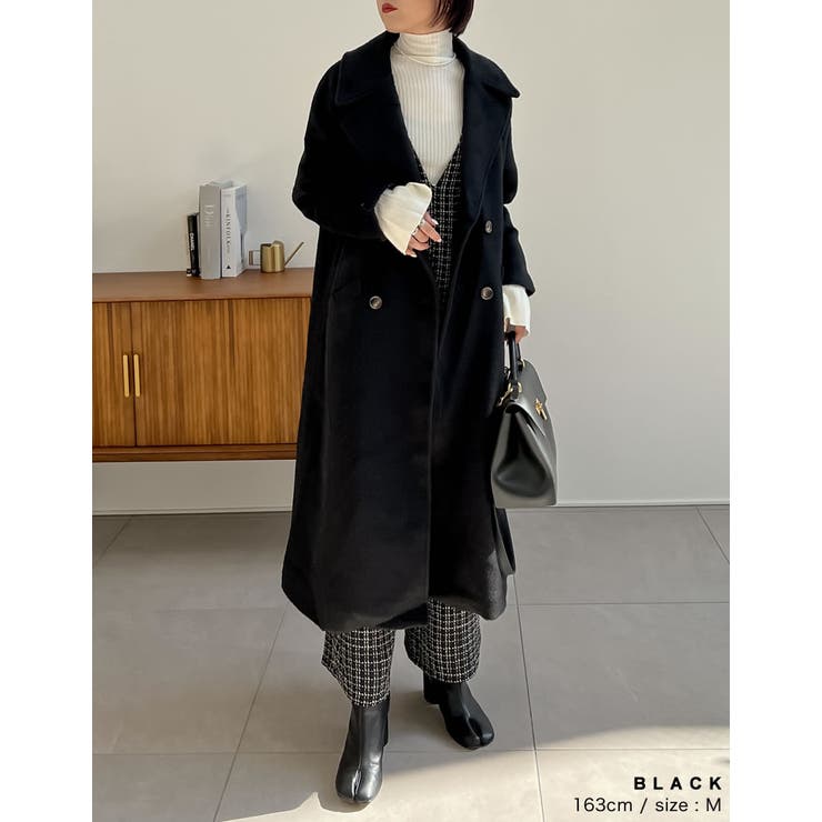 ビックカラーが効いたチェスターコート | Re:EDIT | 詳細画像8 