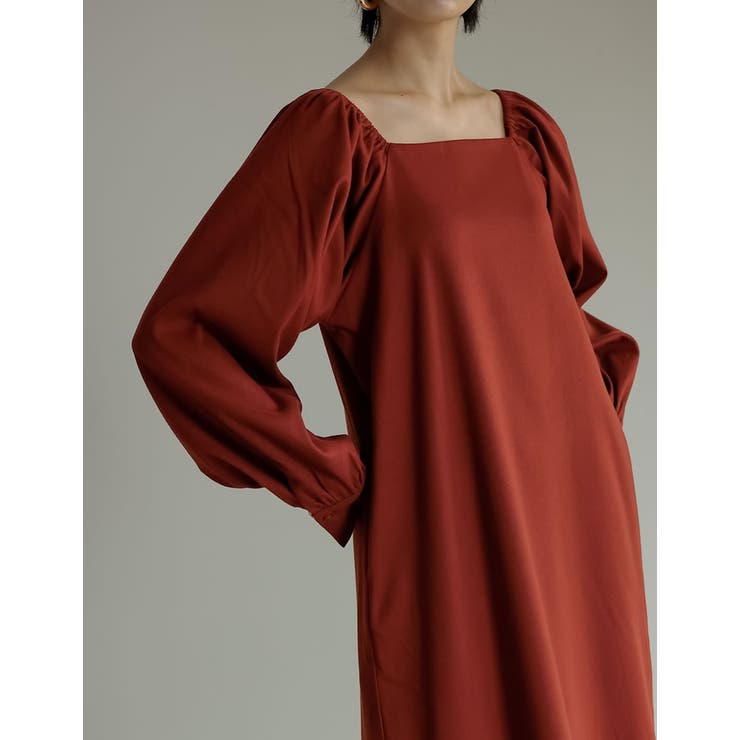 1枚で上品コーデが完成 旬のパフスリーブワンピース 品番 Gs Re Edit リエディ のレディースファッション通販 Shoplist ショップリスト