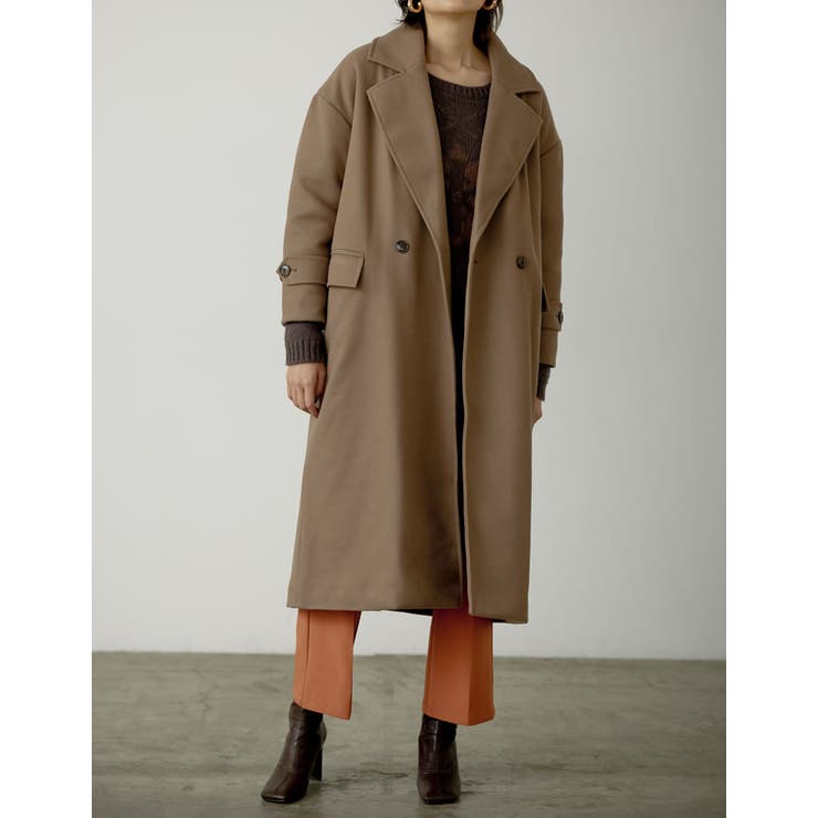 裏キルティングであったか。冬本命カラーコート | Re:EDIT | 詳細画像4 