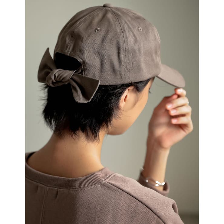 大人カジュアルスタイリングに欠かせないキャップ バックリボンキャップ 帽子 品番 Gs Re Edit リエディ のレディース ファッション通販 Shoplist ショップリスト